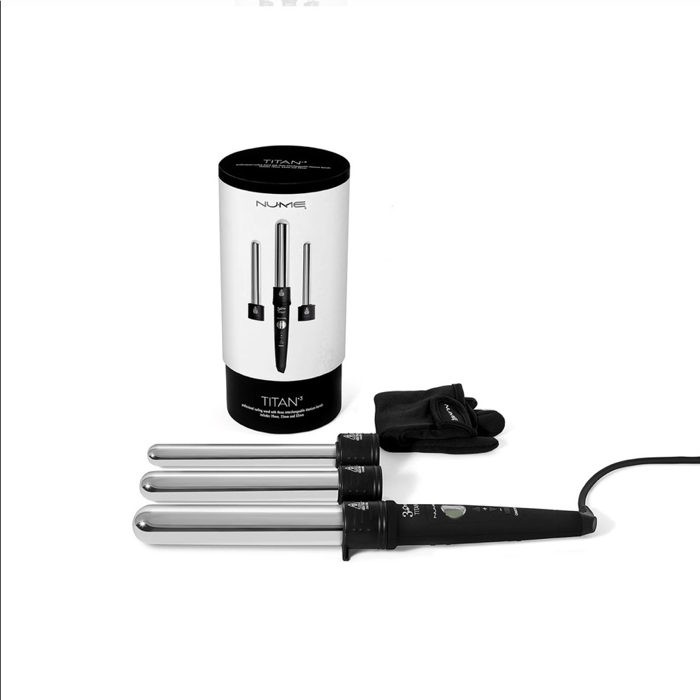 Nume Titanium Curling Wand Set